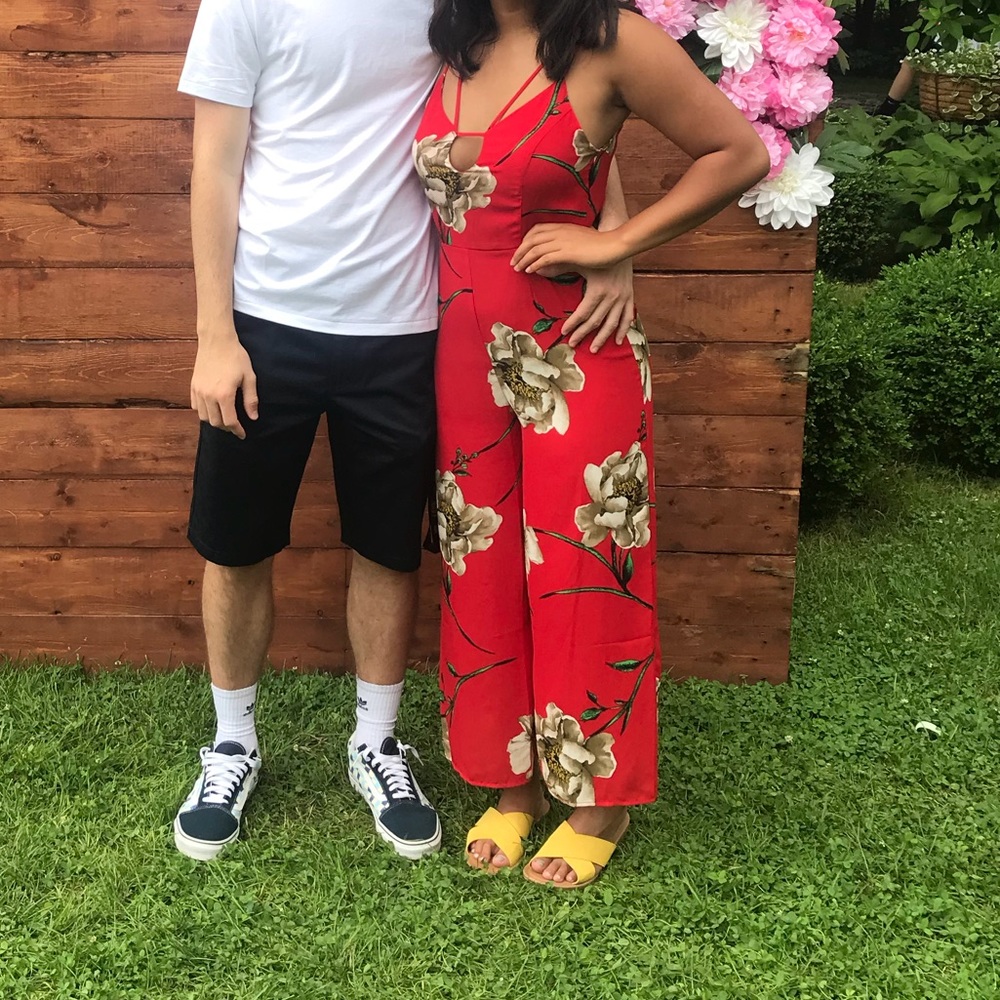 Floral Jumpsuit